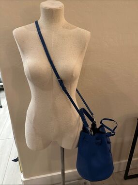 Marc By Marc Jacobs Royal Blue Bucket Crossbody Bag